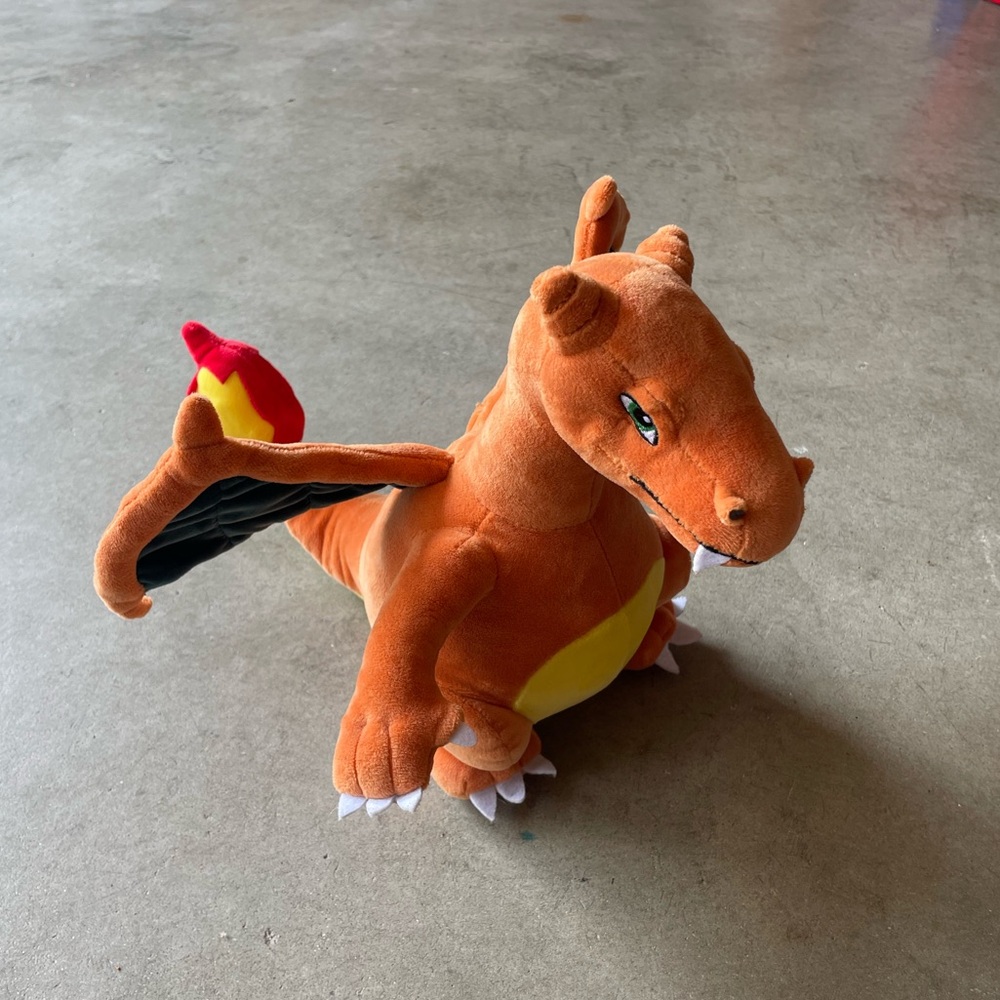 Pokemon Charizard Plush 12 Inch Soft Fabric, Full Filled, Three-Dimensional Toy